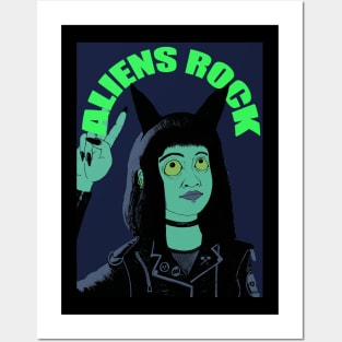 align girls rock Posters and Art